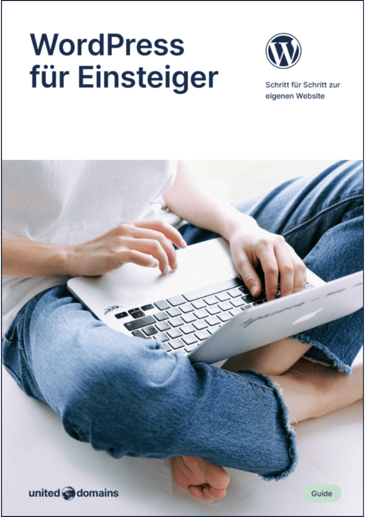 guideline: WordPress für Einsteiger | united-domains